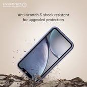 9 - Envirocover Silicon Back Cover for Apple iPhone XI Pro,  with Radiation Protection Technology (Purple) 