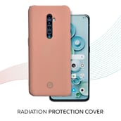 3 - Envirocover Silicon Back Cover for OPPO Reno 2,  with Radiation Protection Technology (Pink) 