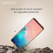 5 - Envirocover Silicon Back Cover for Samsung Galaxy S10,  with Radiation Protection Technology (Pink) 