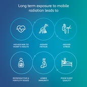 7 - Envirocover Silicon Back Cover for Samsung Galaxy S10 Plus,  with Radiation Protection Technology (Pink) 