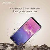 5 - Envirocover Silicon Back Cover for Samsung Galaxy S10 Plus,  with Radiation Protection Technology (Black) 