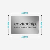 1 - Envirochip Immunity Booster Family Pack,  for Radiation Protection - Mobile + Wifi Router (Black + Silver) 