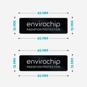 5 - Envirochip Radiation Protection + Immunity Booster Pack, for Professionals - Mobile + Laptop (Pack of 3s)