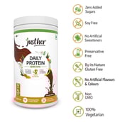1 - JustHer Daily Protein with Herbs, 1.1 lb Chocolate