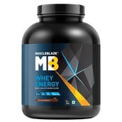 1 - MuscleBlaze Whey Energy with Digezyme OP,  4.4 lb  Chocolate 