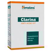 Himalaya Clarina Anti Acne Kit, 200 ml for All Skin Types