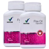 1 - Vestige Flax Oil - Pack of 2,  90 capsules 