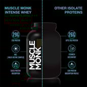 4 - Muscle Monk Combo of ISO Intense MEC with L Glutamine 100g Unflavoured,  2.2 lb  Royal Chocolate 