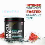 6 - Muscle Monk Combo of ISO Intense MEC with BCAA 2:1:1 (Watermelon, 300g, 30 Servings),  2.2 lb  Creamy Vanilla 