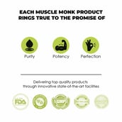 8 - Muscle Monk Workout Essentials Monthly Stack - BCAA 2:1:1, Pre-workout (Green Apple), Creatine Monohydrate Combo of 3,  0.66 lb  30 Servings  Watermelon 