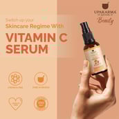 3 - Upakarma Ayurveda Vitamin C Face Serum,  30 ml  Restore and Renews Skin 