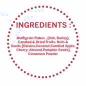 4 - Oateo Muesli Mad Mix,  400 g  Raisins Cherry & Almond 