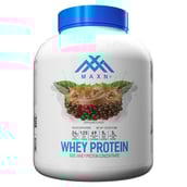 1 - Maxn Whey Protein,  5 lb  Cappuccino 