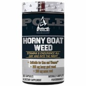 1 - Pole Nutrition Horny Goat Weed,  60 capsules 