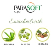 5 - Parasoft Soap,  4 Piece(s)/Pack  for Sensitive and Dry Skin 