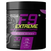 1 - Muscle Asylum F9 Extreme Pre-Workout,  0.66 lb  Blue Razz 