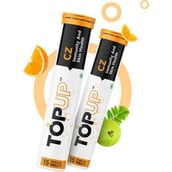 1 - TOPUP CZ Immunity Effervescent Tablet with Vitamin C, Zinc Energy Drink, 2 Piece(s)/Pack Natural Flavored