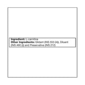 ingredients - IN2 L-Carnitine, 60 capsules Unflavoured