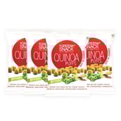 1 - The Green Snack Co. Quinoa Puffs - Pack of 4,  Zesty Kale  50 g 