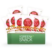 1 - The Green Snack Co. Quinoa Puffs - Pack of 8,  Fiery Spice  50 g 