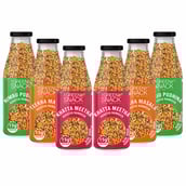 The Green Snack Co. Roasted Namkeen - Pack of 6,  Assorted  100 g 