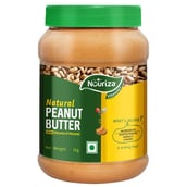 5 - Nouriza Peanut Butter Fortified with Vitamins & Minerals Unsweetened,  1 kg  Creamy 