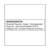 ingredients - HealthXP Essential Series Peanut Butter, 1 kg Classic Crunchy