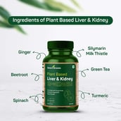 4 - Smart Greens Plant Based Liver & Kidney, 60 capsules