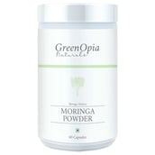 1 - GreenOpia Moringa Powder, 60 capsules