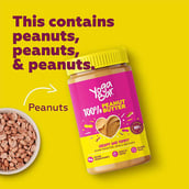 4 - Yogabars 100% Peanut Butter, 1 kg Creamy & Yummy