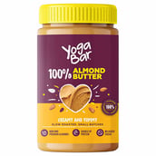 1 - Yogabars 100% Almonds Butter,  Creamy & Yummy  0.400 kg 