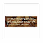 ingredients - Yogabars Breakfast Protein Spread, Dark Chocolate Almond Butter 0.200 kg