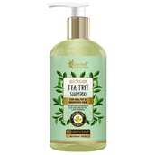 2 - Oriental Botanics Australian Tea Tree Hair Shampoo,  300 ml  with  Aloe Vera, Shea Butter - for Healthy and Nourished Hair 