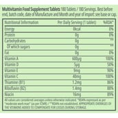 supplement - Myprotein Daily Multivitamin, 180 tablet(s) Unflavoured