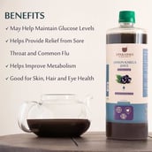 benefits - Upakarma Ayurveda Jamun Karela Juice, Natural 1 L