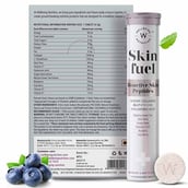nutritioninfo - Wellbeing Nutrition Skin Fuel,  90 tablet(s)  Blueberry & Mint 