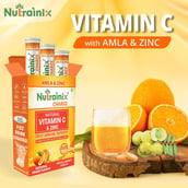 1 - Nutrainix Charge Vitamin C, 20 tablet(s) Orange Pack of 3