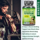 2 - Nutrainix Testosterone Booster, 90 capsules Natural