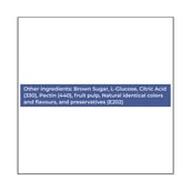 ingredients - Healthyments Multi Vitamin, 60 gummies Strawberry