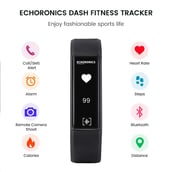 3 - MevoFit Echo Dash Fitness Band,  Black 