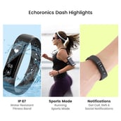 4 - MevoFit Echo Dash Fitness Band,  Red 