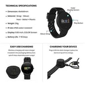 5 - MevoFit Race Dive Smartwatch,  Black 