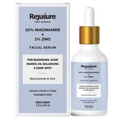 1 - Rejusure Niacinamide + Zinc Face Serum,  30 ml  for Oily and Normal Skin 