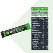 6 - MuscleBlaze BCAA Pro OP,  21 sachets/pack  21 Servings  Watermelon, Fruit Splash & Green Apple 