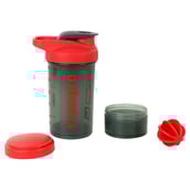 2 - Pro Nutrition & Fitness Shaker,  Red  500 ml 