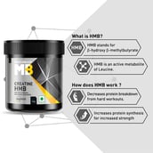 2 - MuscleBlaze Creatine HMB,  Unflavoured  0.27 lb 