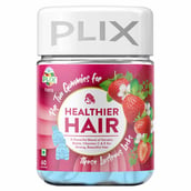 1 - Plix Healthier Hair, 60 gummies Strawberry