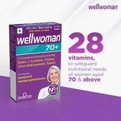 2 - Wellwoman 70+ - Health Supplements,  Unflavoured  30 tablet(s) 