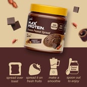 4 - RiteBite Max Protein Peanut Spread,  0.340 kg  Choco Creamy 