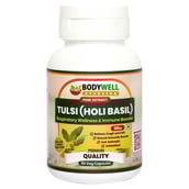 3 - Bodywell Tulsi (Holi Basil) Pure Extract 500 mg,  60 veggie capsule(s) 